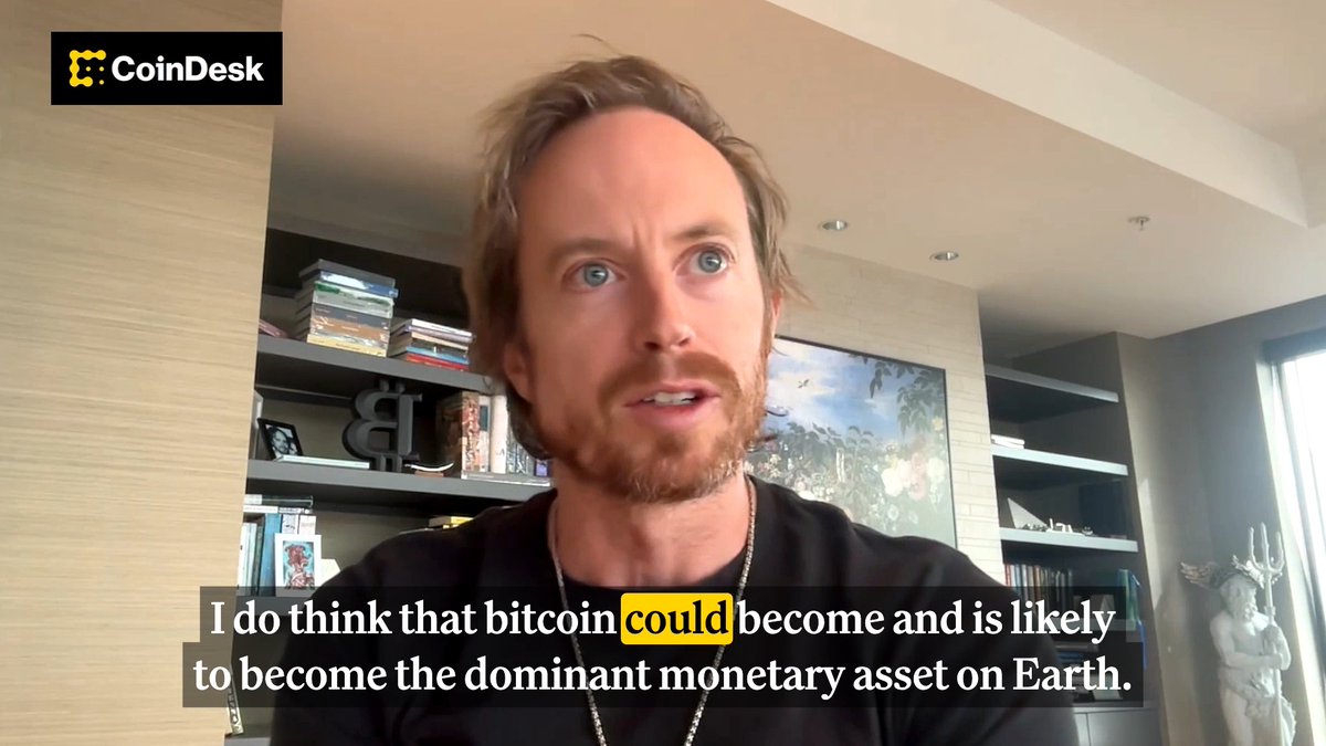 🗣️ ERIK VOORHEES: "Bitcoin could become the dominant monetary asset on earth"