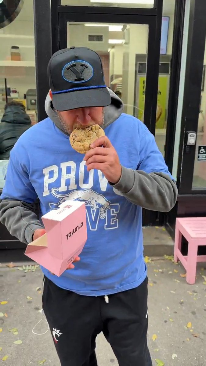 For no reason in particular, Bonus Crumbl Cookie Review #ProvoDave