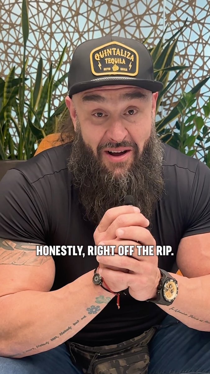 #EverythingOnTheMenu star Braun Strowman shares his love for Robin Williams in 'Mrs. Doubtfire.'