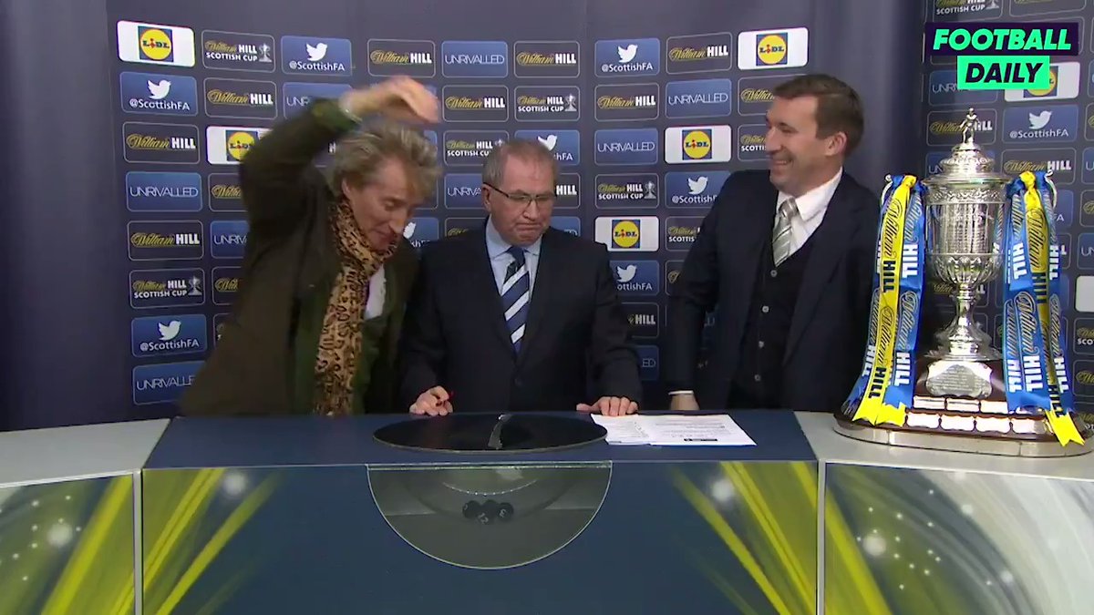 Get Rod Stewart out there in Rio’s place.