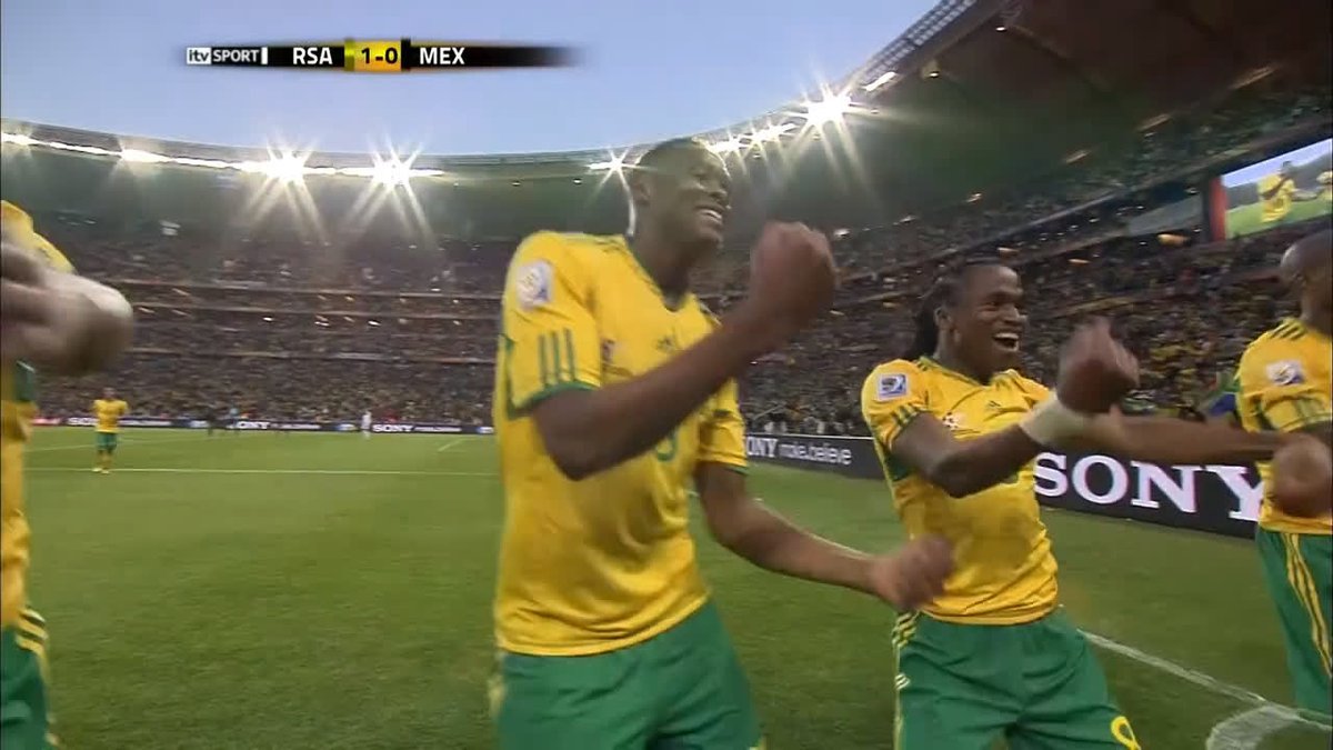 South Africa will play in the opening game of the 2026 World Cup. 🇿🇦 ANY EXCUSE to post this iconic moment 😍 📹 ITV Football