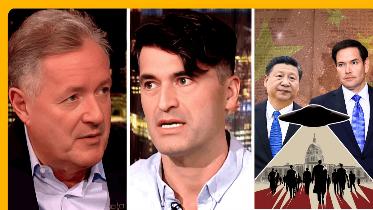 Is the government covering up alien existence? Piers Morgan speaks to David Kipping about extra terrestrials, the universe and more... Just dropped 👇 📺 Piers Morgan | P(David|Kipping) ∝ P(Kipping|David) P(David)