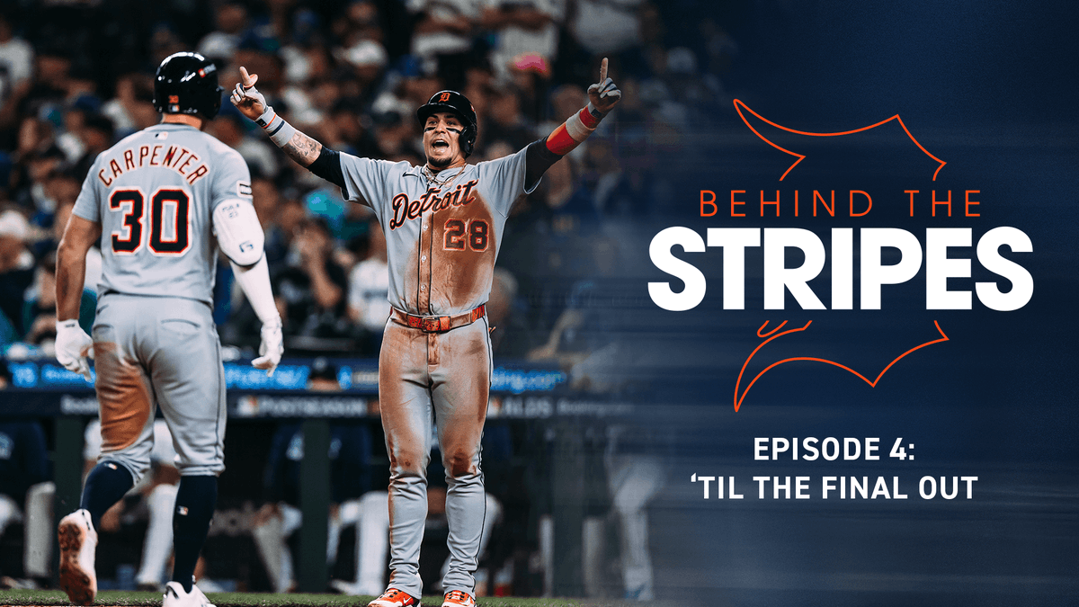 "We're entering a new era." Hear from Scott Harris, A.J. Hinch and Tigers players on the 2025 season in the final episode of Behind the Stripes. Watch NOW: