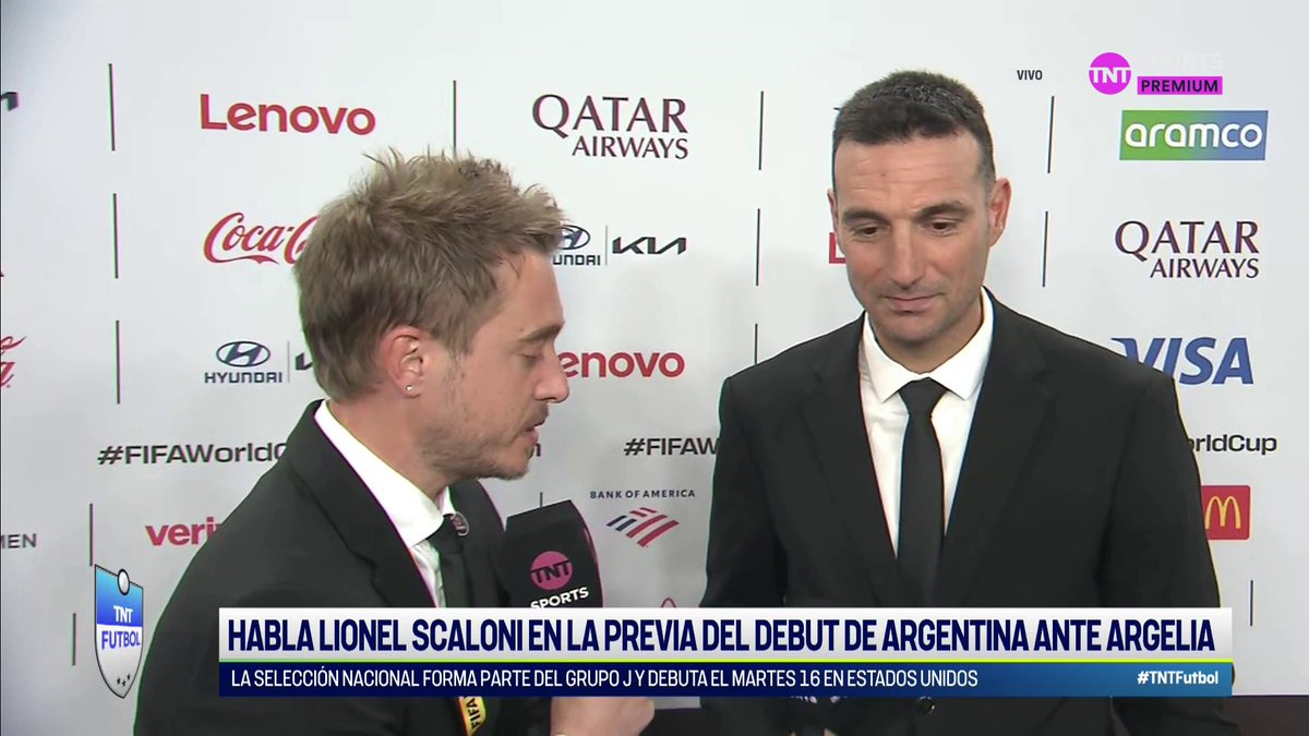 "ARGELIA ES UN BUEN EQUIPO, DE MUCHA PRESIÓN QUE NUTREN EL FÚTBOL FRANCÉS" Lionel Scaloni analizó el sorteo del Mundial 2026 para Argentina #TNTFútbol