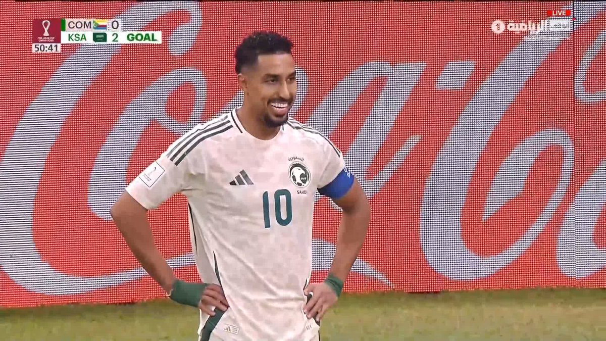 الفنان سالم الدوسري يصنع من جديد ✅ محمد كنو يسجل من جديد ✅ منتخب السعودية يعزز تقدمه على جزر القمر بالهدف الثاني الرائع ⚽🇸🇦 #جزر_القمر_السعودية #كأس_العرب