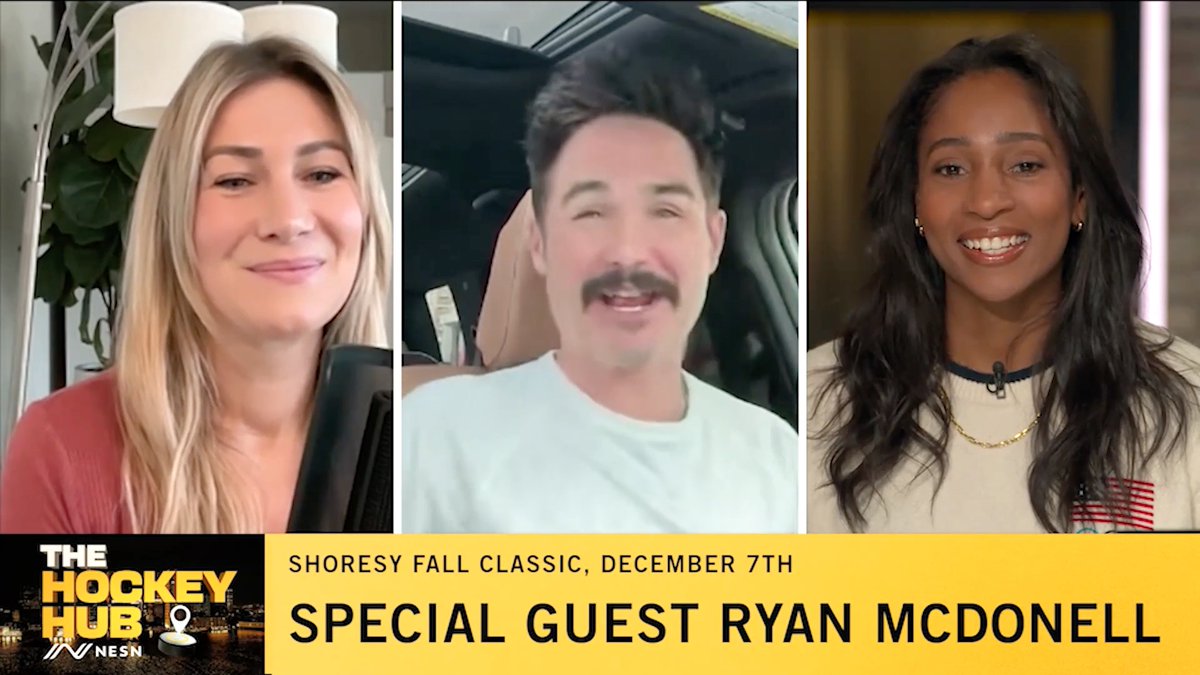 "Shoresy" star Ryan McDonell isn't sure if he's ready to lace them up against Zdeno Chara on Sunday for the Shoresy Fall Classic Sophia Jurksztowicz x Kasey Hudson 🏒