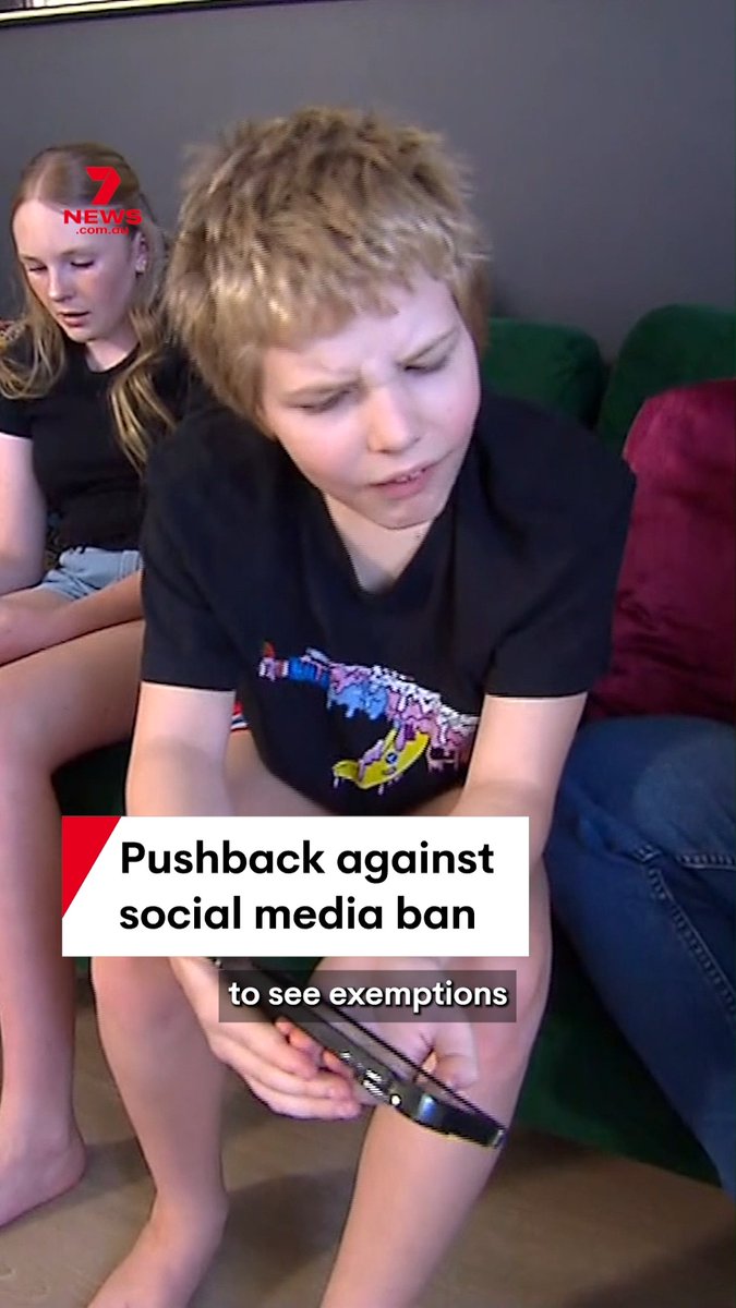 With Australia's social media ban for under-16s just days away from taking effect, the Babic family is pushing back against the restrictions. #socialmedia #socialmediaban #kids #teens #influencer