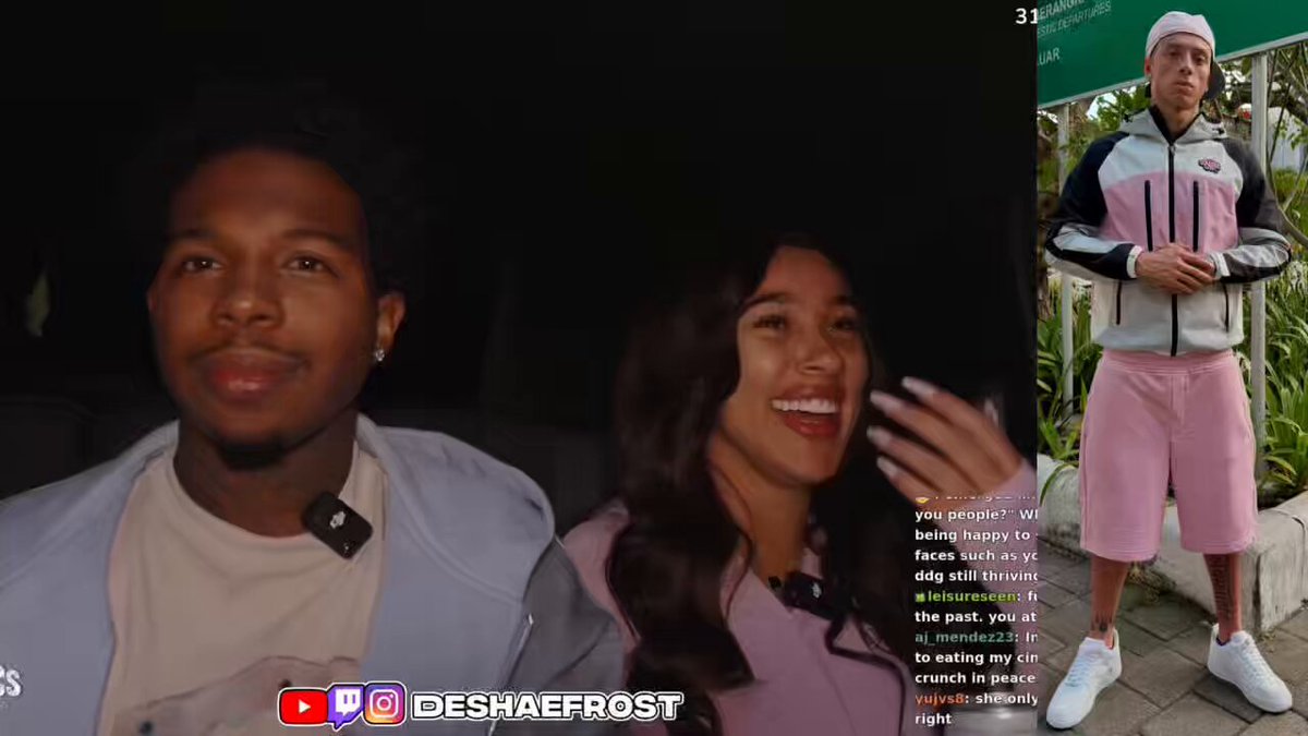 Deshae Frost was HEART-BROKEN after D Lou EXPOSED his new British Girlfriend for hanging out with Central Cee at the club the other day 😭🤦‍♂️