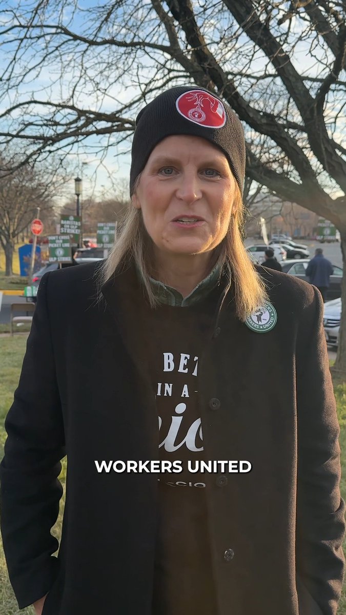 AFL-CIO President Liz Shuler has a message for Starbucks Starbucks Workers United baristas at corporate stores nationwide: keep standing strong! They have the support and solidarity of 15 million members of America’s unions. When we fight, we WIN ✊