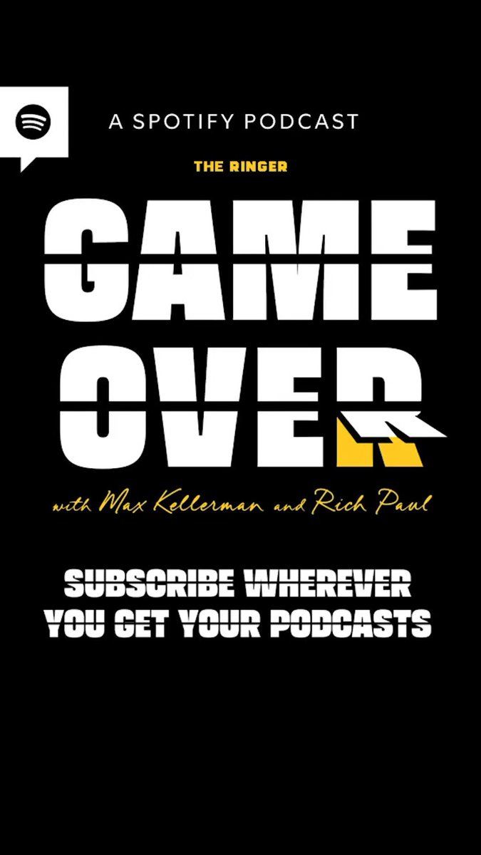 The sports cycle NEVER sleeps. To keep you locked in on all the latest happenings, Rich Paul and Max Kellerman are teaming up for Game Over, a new podcast from Spotify Podcasts 🎙 and The Ringer. Join them every Monday, Wednesday, and Friday!