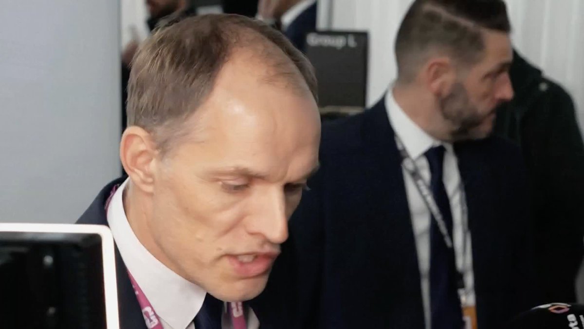 "I'm convinced that we will find a good solution" 💪 Thomas Tuchel discusses how England will prepare for the World Cup after being given a group of Croatia, Ghana and Panama in the tournament 🏴󠁧󠁢󠁥󠁮󠁧󠁿