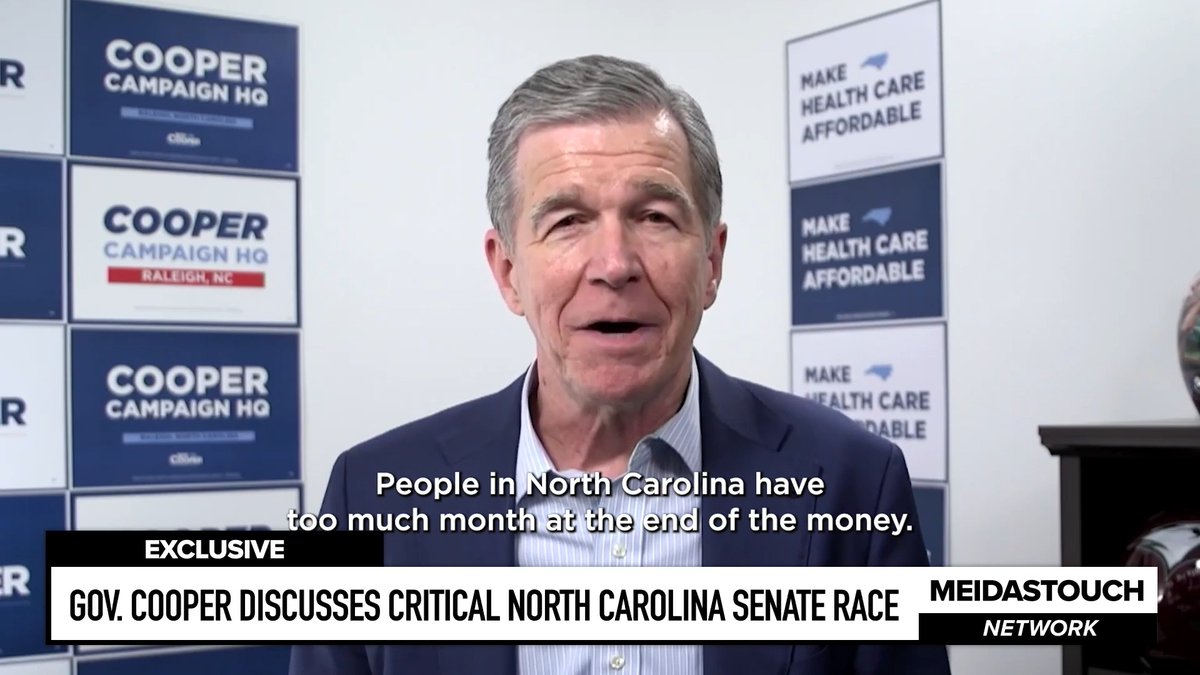 My opponent is a DC insider who clearly doesn’t know what’s happening on the ground in North Carolina.