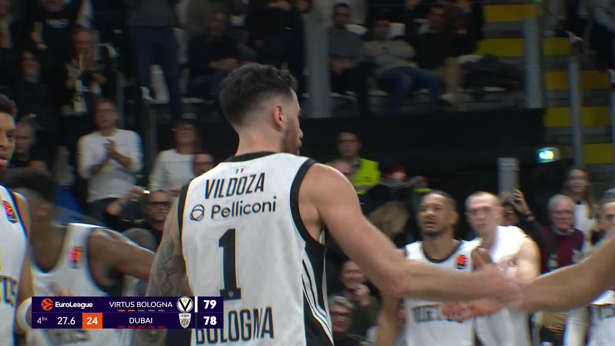 Luca Vildoza, clutch time'da takımını öne geçiren ve aynı zamanda skoru tayin eden üçlüğü gönderiyor 🔥🔥🔥