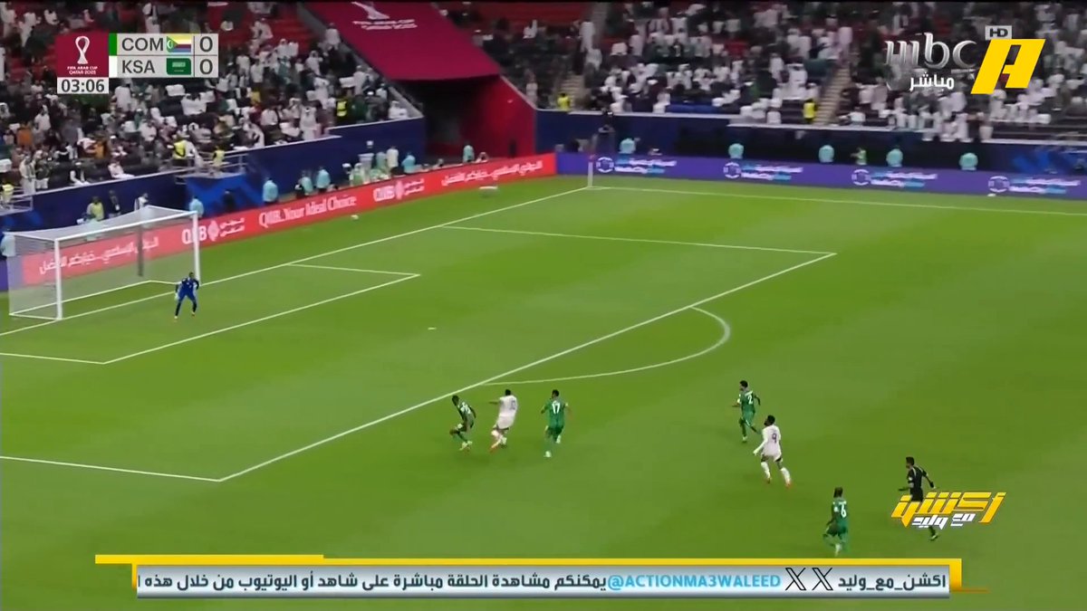سمير عثمان: - د 18 لا يوجد ضربة جزاء للمنتخب السعودي - د 31 ضربة جزاء لم تحتسب للمنتخب السعودي - د 40 ضربة جزاء لم تحتسب للمنتخب السعودي - د 45 هدف المنتخب السعودي صحيح #السعودية_جزر_القمر مجاناً على شاهد برنامج #اكشن_مع_وليد يومياً الساعة 11:00مساءً بتوقيت السعودية على #MBCAction