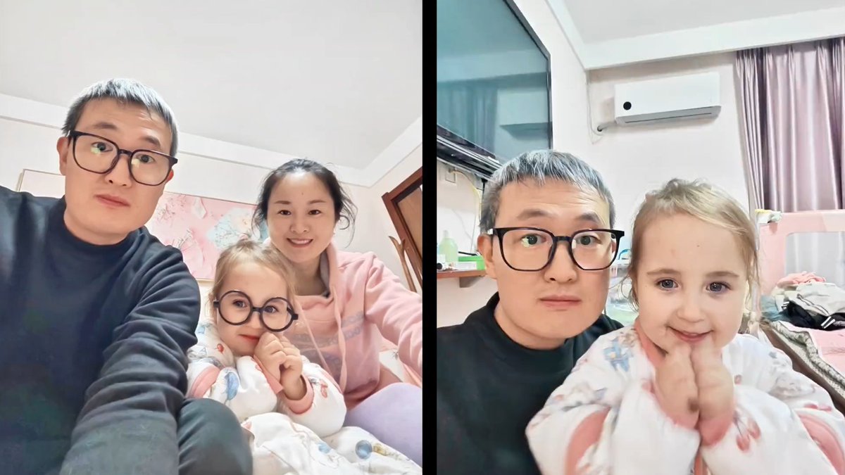 🤔👶Nace una niña rubia con ojos azules en familia china Una pareja china tuvo una hija rubia y de ojos azules, y la prueba de ADN reveló que la bebé es 100 % suya. ¿Cómo fue posible? 🎥 Más videos en 👉