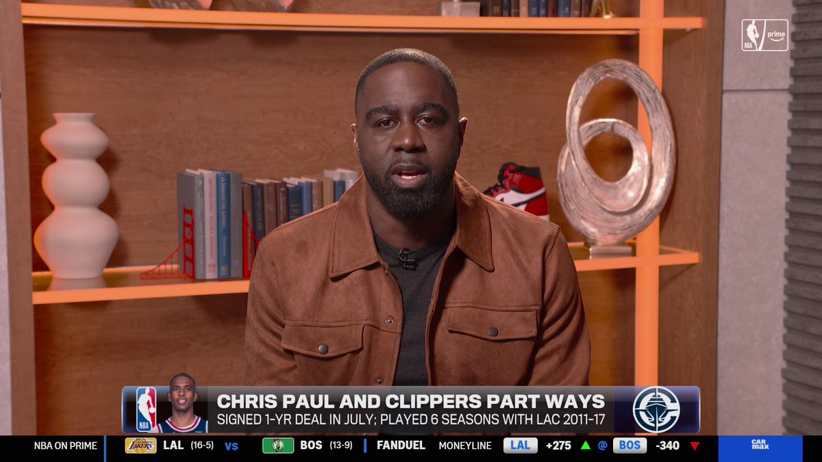 .Chris Haynes joins us to discuss Chris Paul's departure from the Los Angeles Clippers. #NBAonPrime