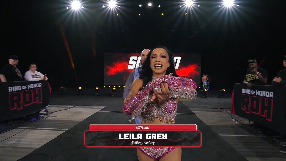 God bless Leila Grey 🫡 #ROH #ROHFinalBattle