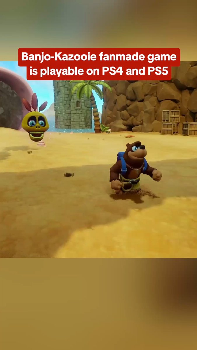 Remember Dreams for PS4? Banjo-Kazooie Mumbomania is a fanmade project by Eupholace | William Butkevicius and you can access it on Dreams on PS4 and PS5: