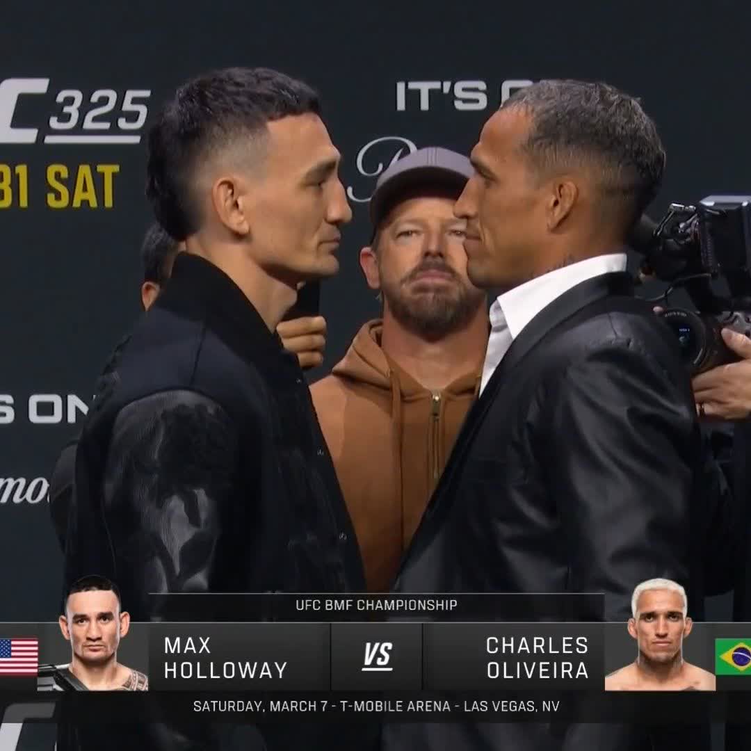 ホロウェイ×オリベイラ フェイスオフ！ #UFC