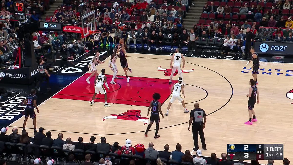 Matas giving out buckets &amp; blocks ‼️ MB | Bulls on CHSN