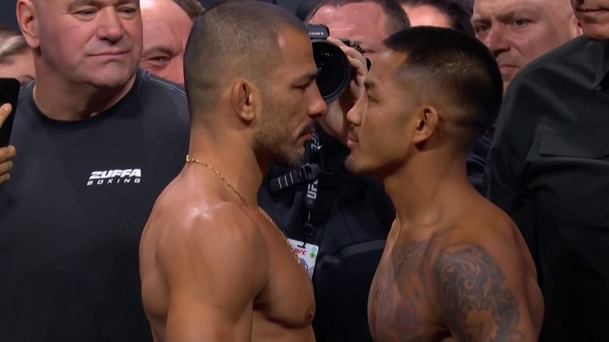 Alexandre Pantoja réussira-t-il à défendre sa ceinture avec succès pour la cinquième fois ? 👑 Joshua Van sera prêt à faire tout ce qu’il faut pour le détrôner. 🔥 #UFC323