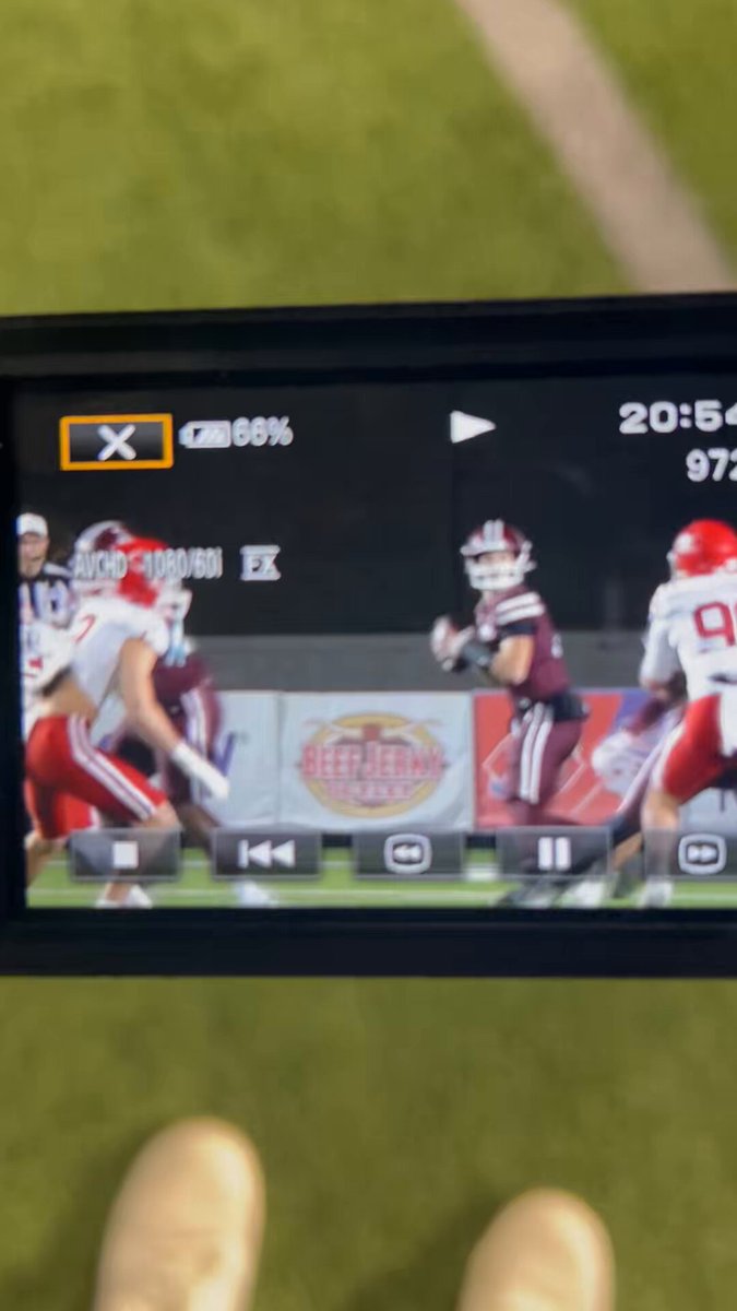 Carson Crawford PICK SIX The COLORADO signee comes up HUGE. Carthage takes a 12-7 lead over Athens. 1:24 to play in the first.