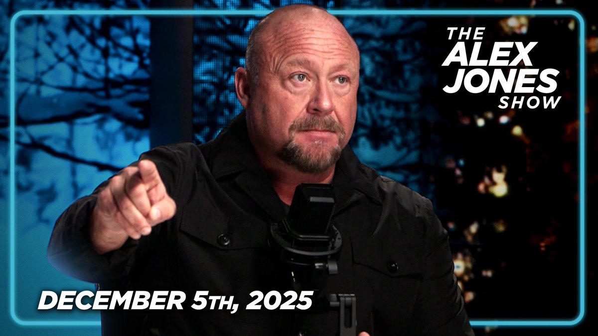 FULL FRIDAY ALEX JONES SHOW 12/5/25: Trump Nails It, Declares NATO Expansion & UN Replacement Migration Top Emerging Threats Against America! PLUS, Senate Learns That The Hegseth “Kill Them All” Story Was A Total Hoax! Mike Lindell Confirms He Is Running For Governor Of Minnesota, And Pledges To Expose Statewide Election Fraud & The Somali Money Laundering Operation! FINALLY, Tajana Cekic Joins Alex Jones To Reveal UN / WEF Documents That Lay Out A Plan For A Planetary Dictatorship Controlled By AI!