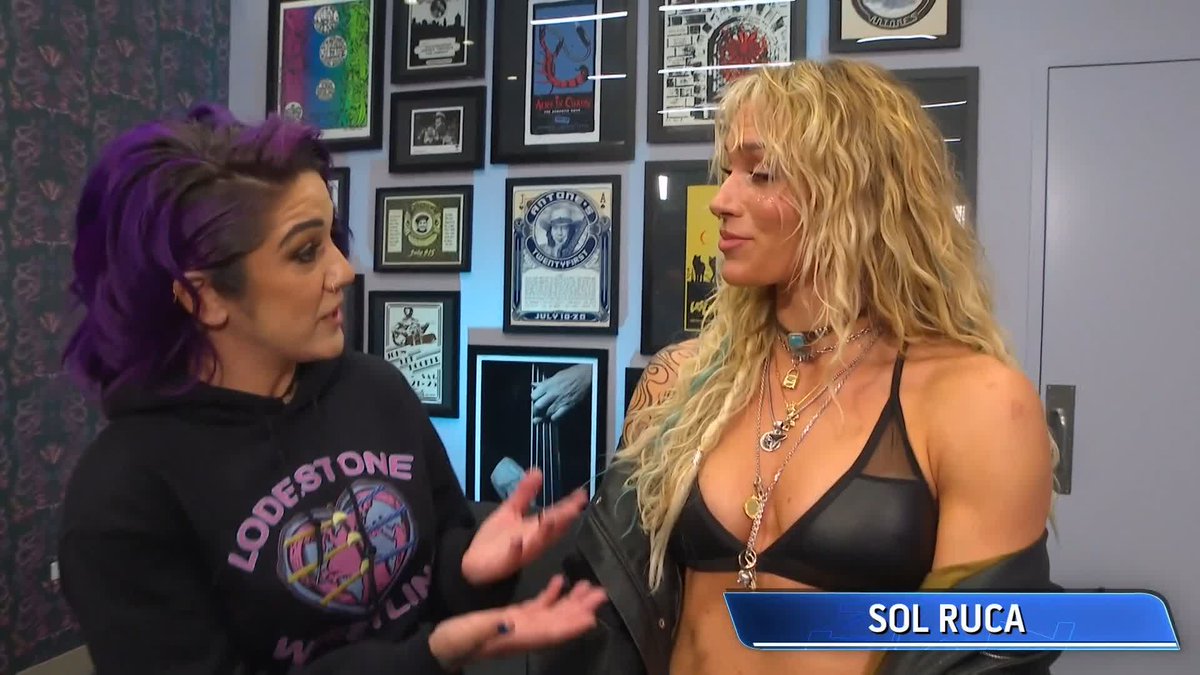 LET'S GO!!! Bayley will face Sol Ruca at Saturday Night's Main Event NEXT SATURDAY! 🔥