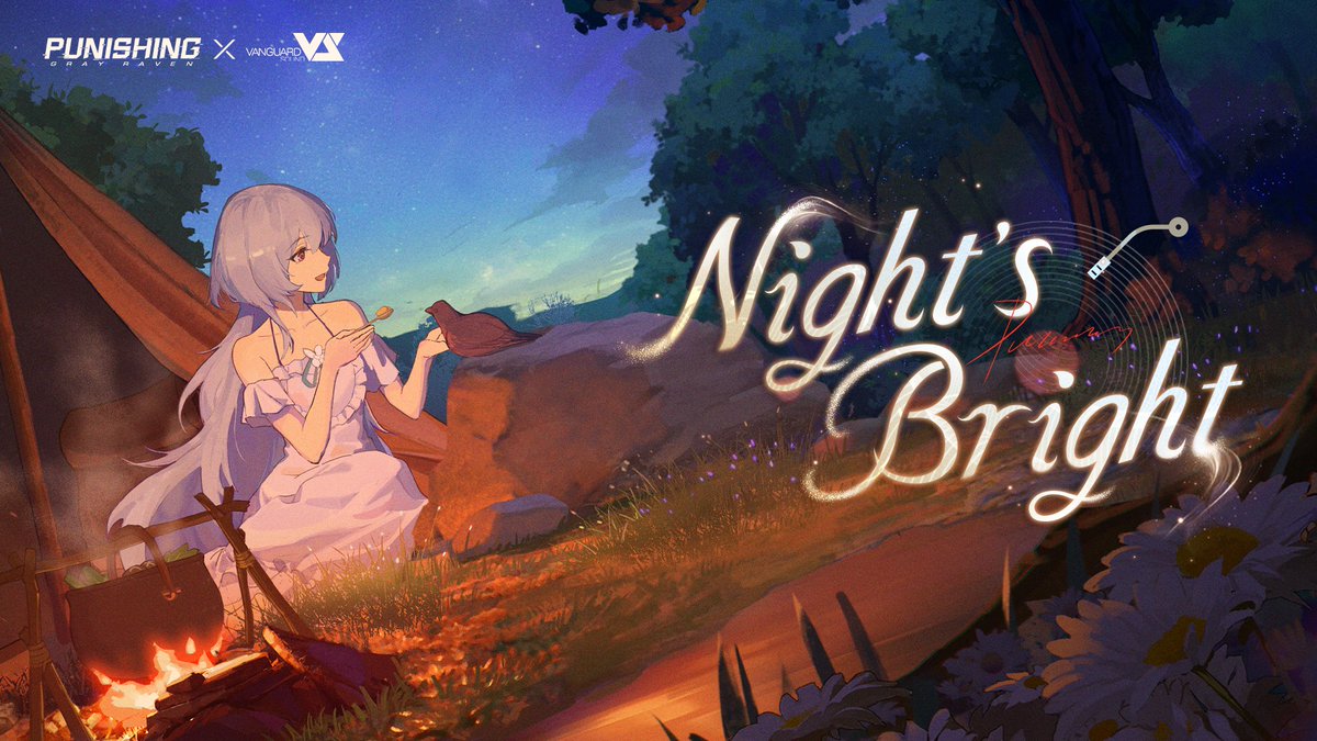 Wings trace the night above, bearing witness to endless goodbyes. But the white dove refuses to take flight, hovering, longing for a response. [Where Nightmares Dwell] EP - Night's Bright is now available. #punishinggrayraven #PGR #PGR6th