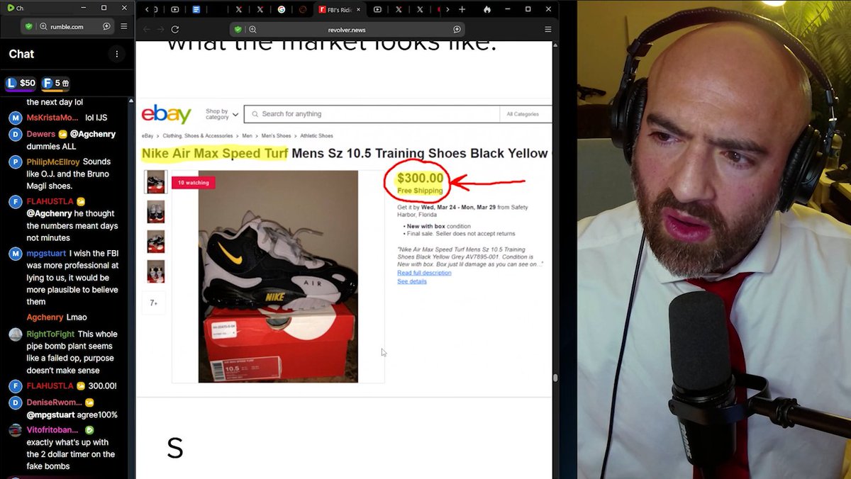 The article I wrote in March 2021 predicting the J6 pipe bomber was likely African-American based on the Nike Air Max Speed Turf shoes. Benzstradamus prediction fully confirmed 5 years later 😂