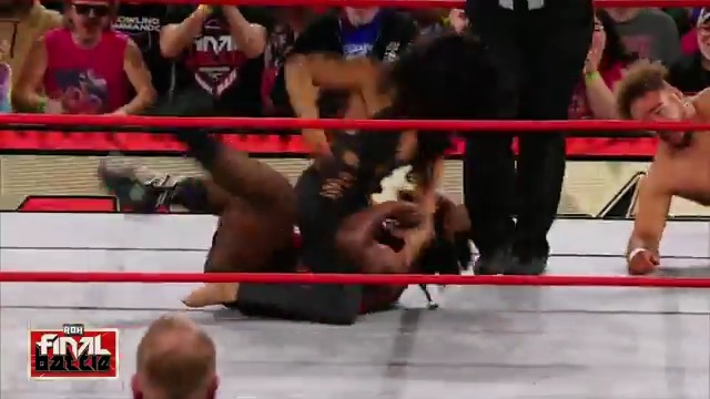 When the shoes and earrings come off, you know it’s about to go down! Watch #ROHFinalBattle on #HonorClub!