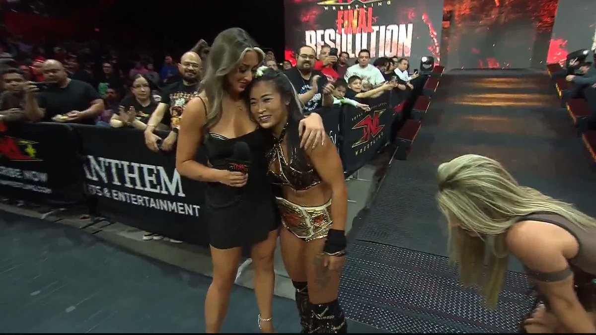 The chaos between Dani Luna and Indi Wrestling just blew up 雷影 .李 (Léi Yǐng .Lee)'s post match interview! Xia Brookside ☆ ザイヤ・ブルックサイド #TNAFinalResolution Use code FINAL25 for one free month of TNA+ and watch Final Resolution: