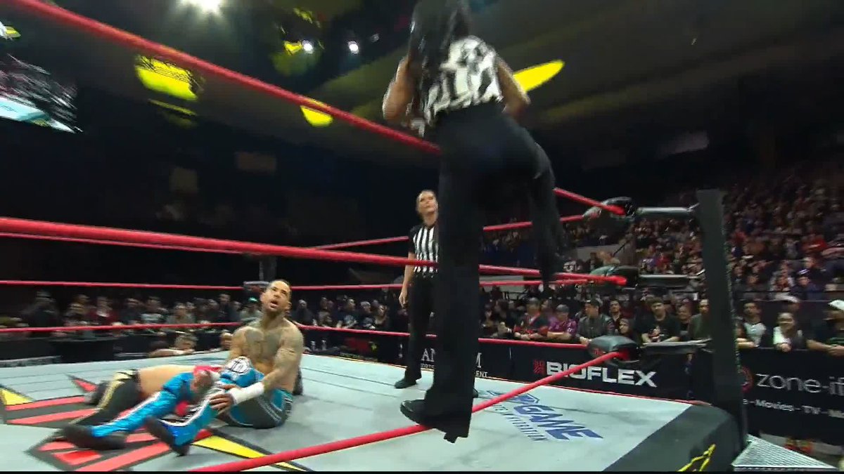 “Love is pain.” Trey Miguel Tasha Steelz #TNAFinalResolution Use code FINAL25 for one free month of TNA+ and watch Final Resolution: