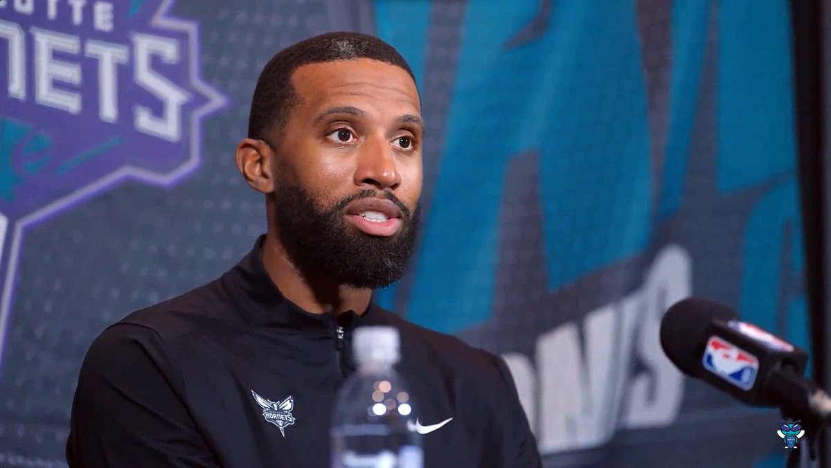 🎙️ Charles Lee on playing without LaMelo Ball: "Obviously, Melo is 1 of 1, like legit, so you're not gonna replicate everything he can do. But as a group, I think we can find the right groupings and plays to get the ball movement and stuff we need to be efficient offensively."