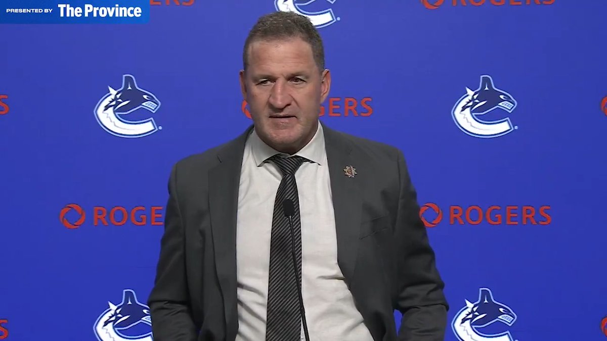"I'd like to see more traffic. Get a dirty goal... We got to find a way to get that game." 🗣️ Head Coach Adam Foote's post-game media availability. #Canucks | The Province