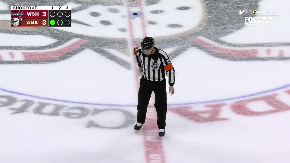 After a FOUR MINUTE review, Leo Carlsson's shootout goal was overturned for "shooting the puck twice" 👀