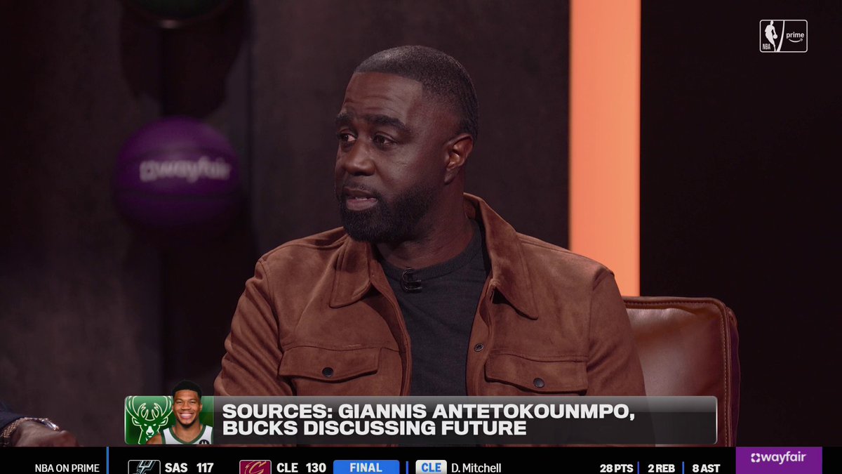 "I see a wall and I want to run through the wall, and make things work." Chris Haynes on what Giannis Antetokounmpo told him about his future in Milwaukee. #NBAonPrime
