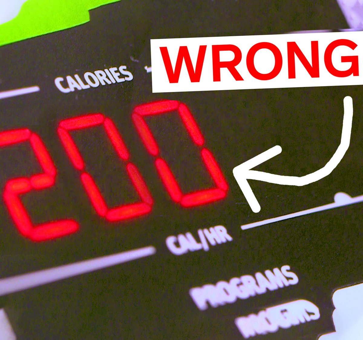 Here's why those calorie counters on treadmills are probably wrong