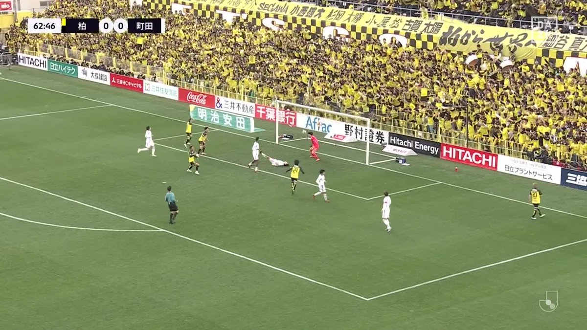#モーメントブースター でシェアして盛り上がれ! ⚽️ゴール (62:46) 👟岡村 大八 🆚柏レイソル vs FC町田ゼルビア 📺DAZNでライブ配信中 #DAZN #FanZone