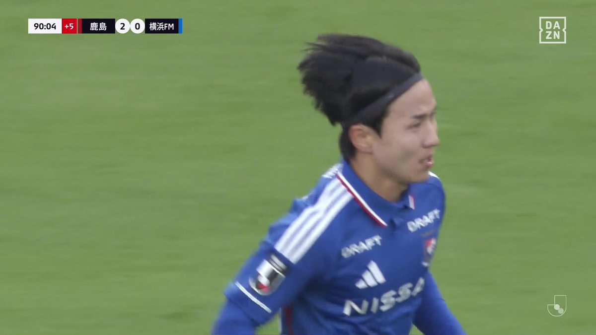 #モーメントブースター でシェアして盛り上がれ! ⚽️ゴール (90:01) 👟天野 純 🆚鹿島アントラーズ vs 横浜F・マリノス 📺DAZNでライブ配信中 #DAZN #FanZone