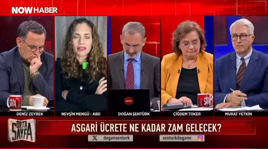Deniz Zeyrek-Nevşin Mengü arasında “Koltuk Zammı” tartışması.