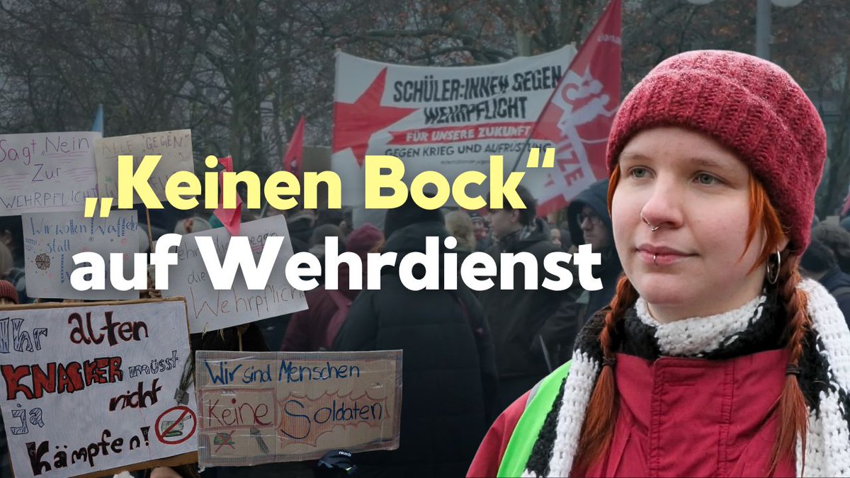 Der Bundestag hat am Freitag, 5. Dezember, den neuen Wehrdienst beschlossen – ein Mix aus Freiwilligenmodell und möglicher Bedarfswehrpflicht. Proteste dagegen waren bereits angekündigt: Schüler, Aktivisten und Bürger demonstrierten in Dutzenden Städten gegen die Reform.