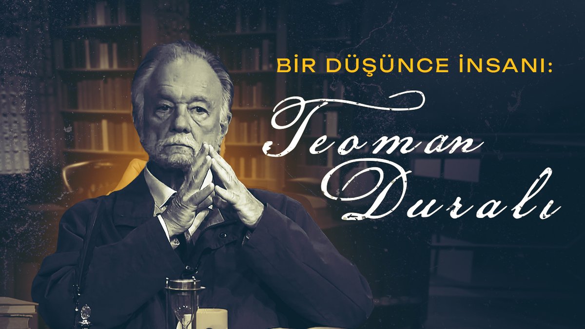 “Ölüm son değildir. Çünkü benim özüm, aslım, ruhtur! Ben neysem, ruhumdan öyleyim..." Fikir dünyamıza önemli katkılar yapan öncü isimlerden Prof. Dr. #TeomanDuralı 4 yıl önce aramızdan ayrıldı.