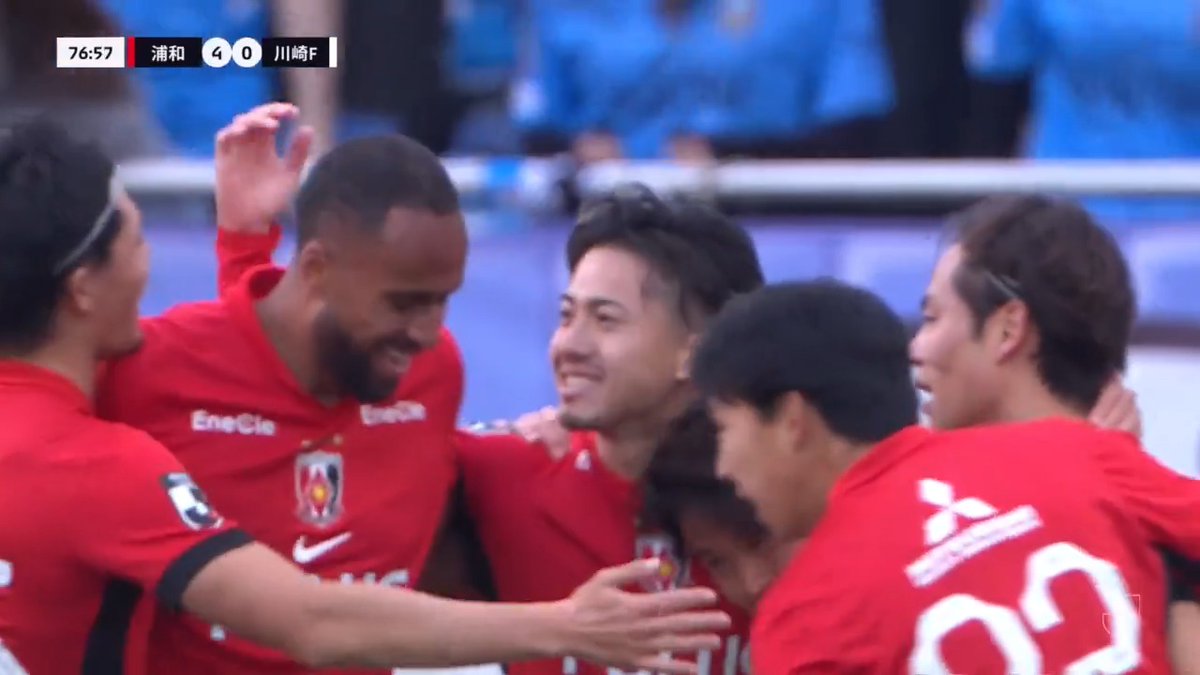 アシストは安部裕葵！👏 🎦 ゴール動画 🏆 明治安田Ｊ１リーグ 第38節 🆚 浦和vs川崎Ｆ 🔢 4-0 ⌚️ 77分 ⚽️ イサーク キーセ テリン（浦和） #Ｊリーグ