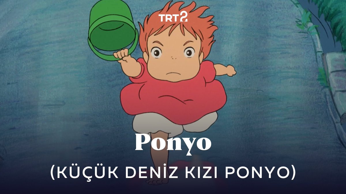İnsan olmak hayaliyle yaşayan Japon balığı Ponyo, beş yaşındaki Sosuke ile karşılaşır. “Ponyo” (Küçük Deniz Kızı Ponyo), bu akşam 21.30’da TRT 2’de. #TRT2Filmleri