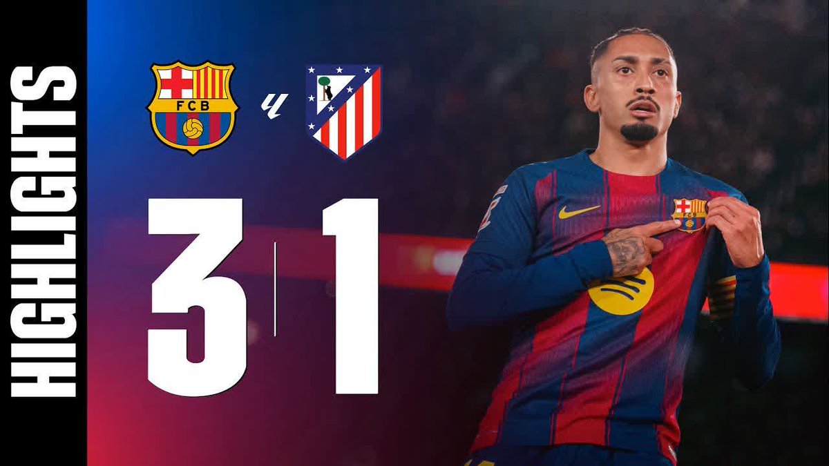 برشلونة 3️⃣–1️⃣ أتلتيكو مدريد #LaLigaHighlights