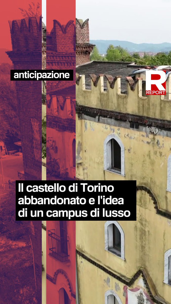A Torino un castello di più di mille metri quadrati, definitivamente confiscati nel 2017, dal 2022 entra a far parte del patrimonio del Comune. Oggi lo stabile appare completamente abbandonato. #Report domenica 20.30 #Rai3