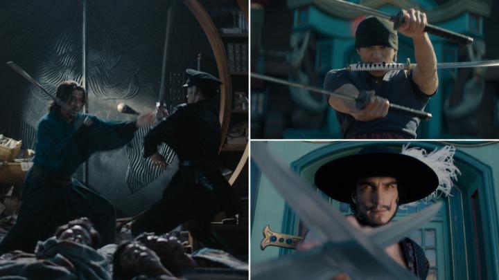嵯峨愁二郎 ⚔️ 櫻 ロロノア・ゾロ ⚔️ ジュラキュール・ミホーク 命をかけた剣士達のぶつかり合い💥 #イクサガミ #LastSamuraiStanding ONE PIECE(ワンピース) Netflix #実写のワンピ #ネトフリワンピ #ONEPIECE