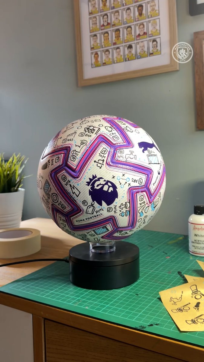 A special delivery for Erling Haaland 📦🎨