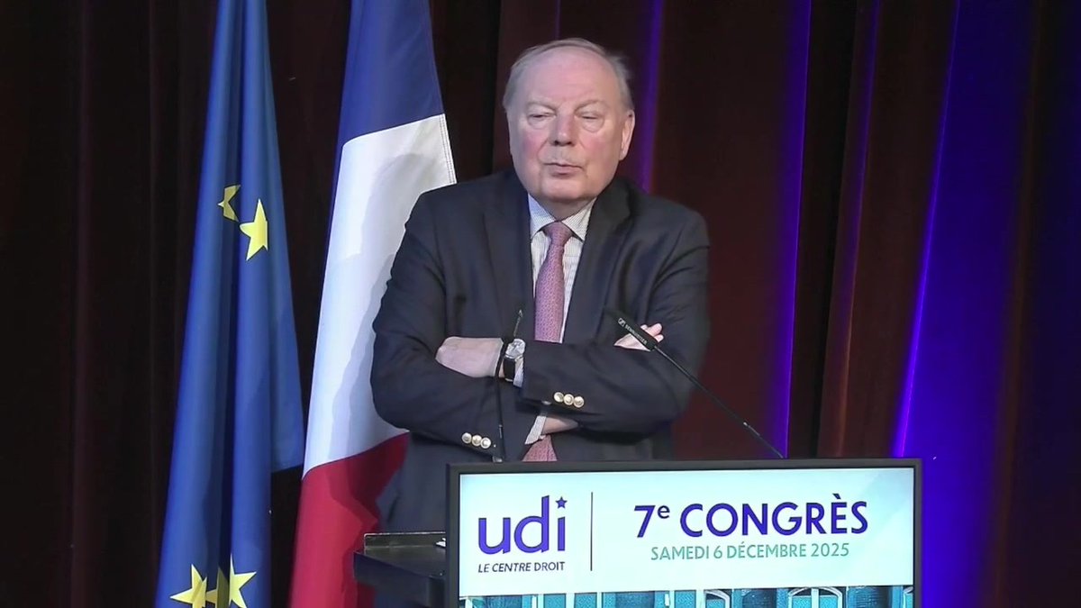 « S’il y a un Président à l’UDI, c’est parce qu’il y a l’UDI, et l’UDI a été créée par Jean-Louis Borloo, S’il n’avait pas été là avec Simone Veil en 2012, il n’y aurait pas d’UDI. Merci, Jean-Louis. Il continue d’être notre inspirateur. » Hervé Marseille 🇺🇦 Jean-Louis BORLOO #CongrèsUDI